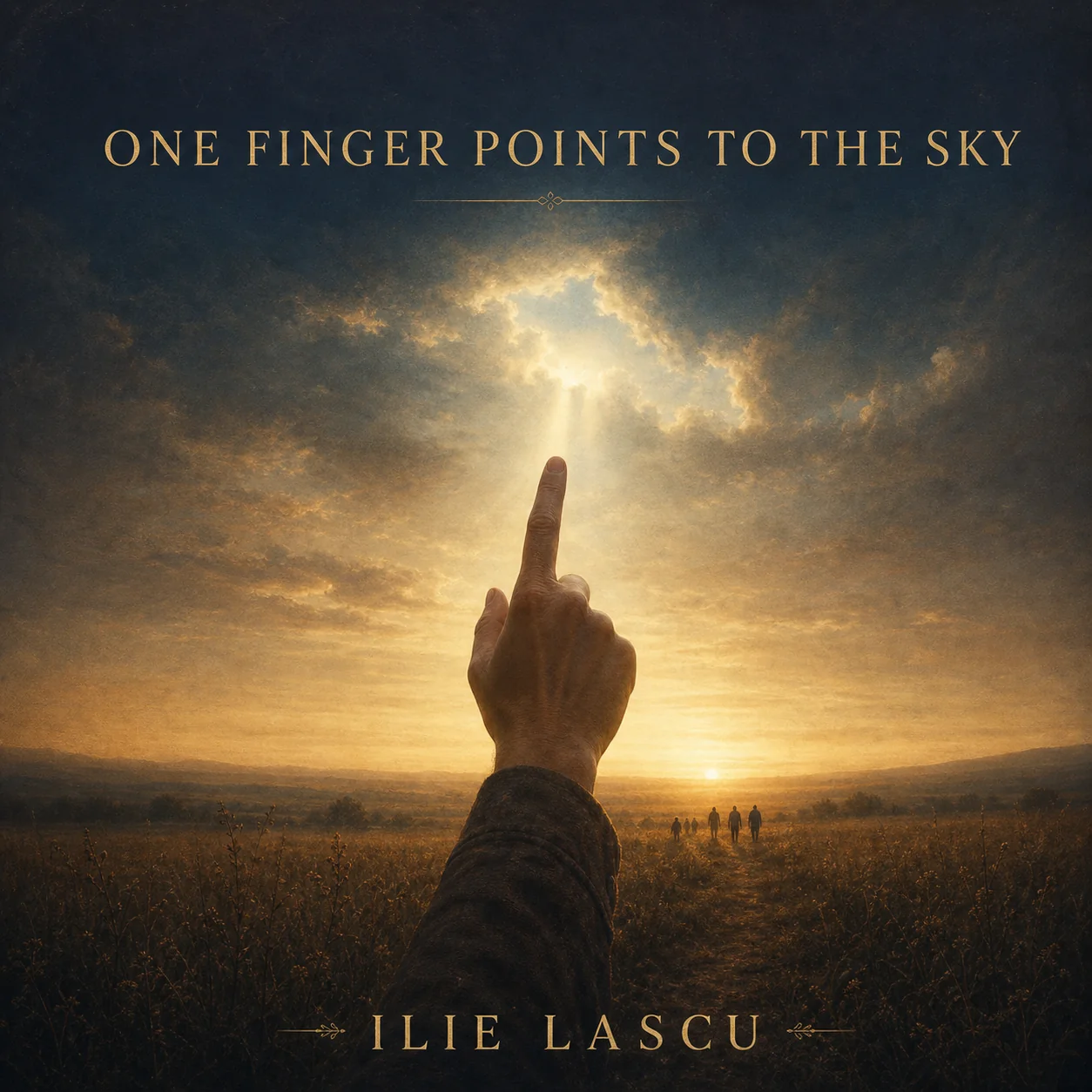 One Finger Points to the Sky